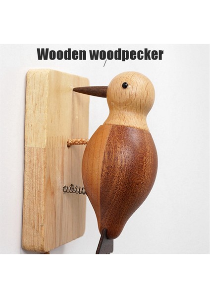 Ahşap Ağaçkakan Kapı Zili Kolay Kurulum Asılı Süsleme Ahşap Kapı Kapı Knocker Kapalı Pencere Çocuk Oyuncak (Yurt Dışından) fiyatları