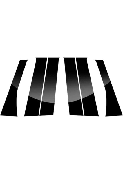 Mitsubishi Outlander Için Araba Bc Pencere Merkezi Sütun Sticker 2014 2015 2016 2018 2018 2019 (Yurt Dışından)