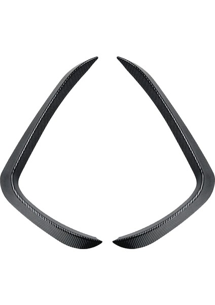 Araba Ön Tampon Dudak Yan Spoiler Sis Lambası Çerçeveleri Bmw X5 F15 M Sport 2014-2018 Vücut Kiti Ayırt Cihaz (Karbon Fiber) (Yurt Dışından)