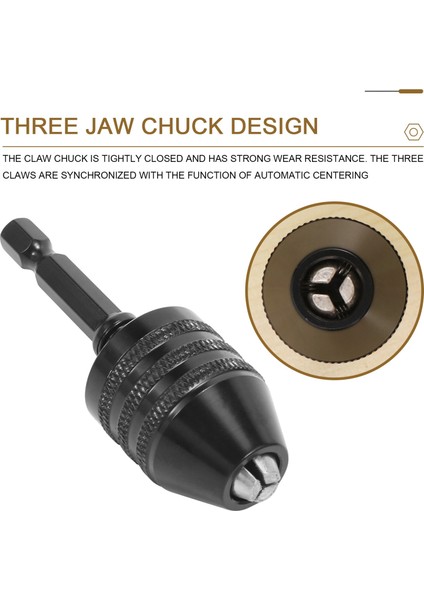 4pcs Matkap Chuck Değişiklik Adaptörü, Anahtarsız Chuck Dönüşüm Aracı Anahtarsız Matkap Ayakkabı, 1/4, 1/8, 1/16 Matkap Adaptörü (Yurt Dışından) modelleri