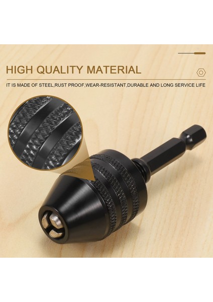 4pcs Matkap Chuck Değişiklik Adaptörü, Anahtarsız Chuck Dönüşüm Aracı Anahtarsız Matkap Ayakkabı, 1/4, 1/8, 1/16 Matkap Adaptörü (Yurt Dışından) indirimleri
