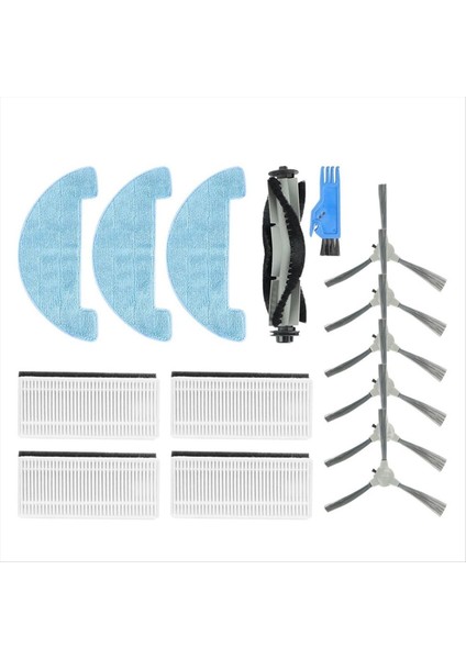 Vakum Süpürge Yan Fırça Filtresi Silindiri Fırçası Paçavra Yedek Parçalarının Bagotte BG750 Için Yedek Parçaları (Yurt Dışından)