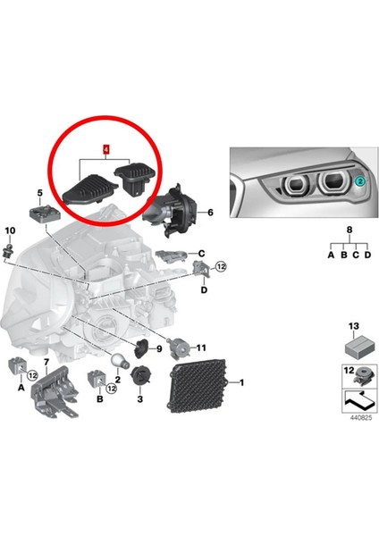Bmw X1 F48 2017-2019 Için Süper Parlak Beyaz Gündüz Koşu Işık Tahtası (Yurt Dışından) fiyatları