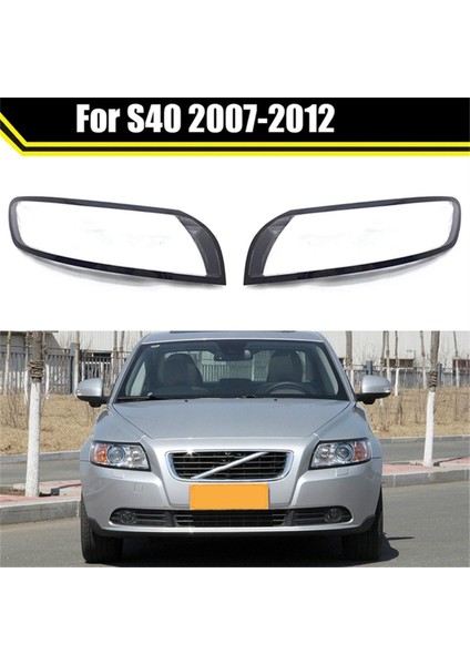Araba Far Lens Kapak Far Kabuğu Volvo S40 2007-2012 Kafa Işığı Şeffaf Yedek Kabuk L (Yurt Dışından) fiyatları