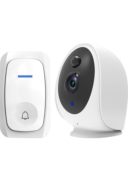 Kablosuz Kapı Zorluğu Siparişlerim Yükseltme 2&#39;de 1 Akıllı 2 Yollu Sesli Kapı Zili Kamera Kapı Bell Ultra Net (Yurt Dışından)