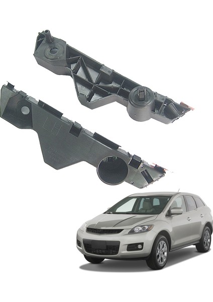 Araba Ön Sol Tampon Tutucu Destek Braketi Mazda Cx-7 Cx7 2009 2011 2012 2012 2012 (Yurt Dışından) modelleri