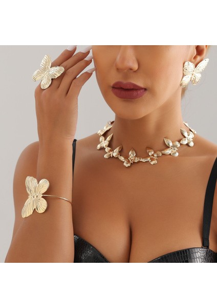 Yaratıcı A Tılı Metal Kolye Hip Hop Punk Püsküllü Kolye Seti Kadın (Yurt Dışından) modelleri