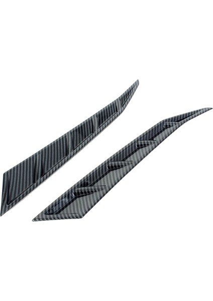 Hyundai Sonata Için Dn8 2024 Karbon Fiber Arka Tampon Spoiler Alt Yan Hava Havalandırma Çerçevesi Kapak Trim Aksesuarları (Yurt Dışından)