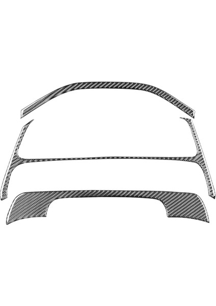 Honda Civic Için Karbon Fiber 9. 2012-2015 Hızölçer Kapak Göstergesi Panel Trim Iç Aksesuarlar Lhd (Yurt Dışından)