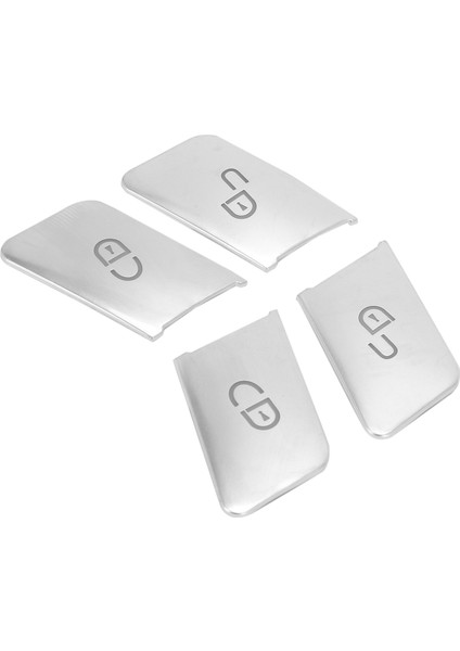 12PCS Araba Kapısı Kilit Açma Düğmeleri Payetler Dekorasyon Kapağı Trim Mercedes Benz Gla Cla Glk Gle Cls ml Gl A B C E Sınıf (Yurt Dışından) modelleri