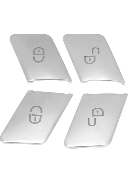 12PCS Araba Kapısı Kilit Açma Düğmeleri Payetler Dekorasyon Kapağı Trim Mercedes Benz Gla Cla Glk Gle Cls ml Gl A B C E Sınıf (Yurt Dışından) fırsatları