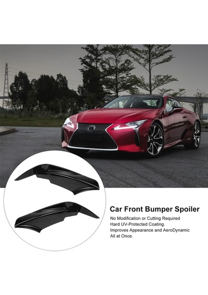 Araba Ön Tampon Yan Ayırıcı Spoiler Kiti Sis Lamba Kapağı -Bmw F30 F35 M Paket 320I 325I 2013-2019 B (Yurt Dışından) fırsatları