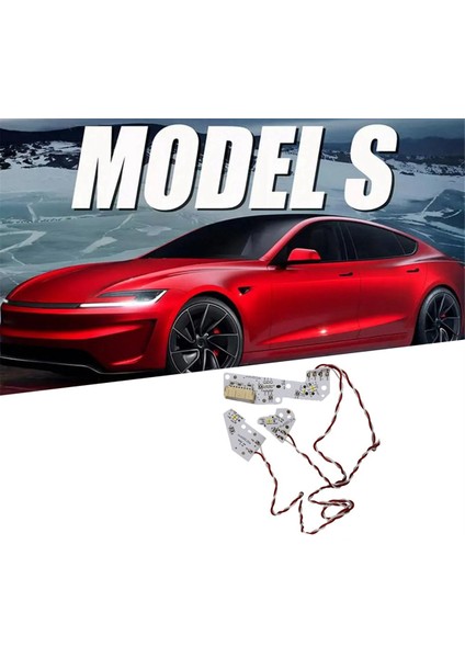 13953978510 Araba Far Gündüz Koşu Işığı LED Tahtası Tesla Model S Dönüş Sinyali Işık Kaynağı Çip Modülü Sol (Yurt Dışından) modelleri
