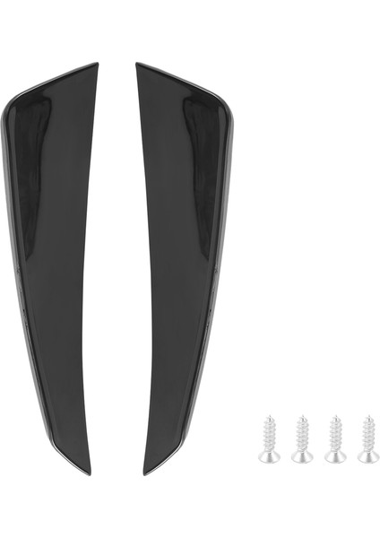 2pcs Ön Tampon Yan Hava Ayırıcı Spoiler Benz Mercedes W176 A180 A200 A220 A250 Amg A45 A Sınıf 2016-2018 (Yurt Dışından) fiyatları