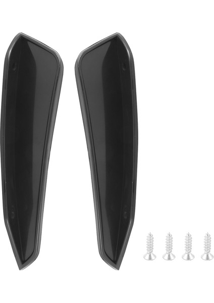 2pcs Ön Tampon Yan Hava Ayırıcı Spoiler Benz Mercedes W176 A180 A200 A220 A250 Amg A45 A Sınıf 2016-2018 (Yurt Dışından) modelleri