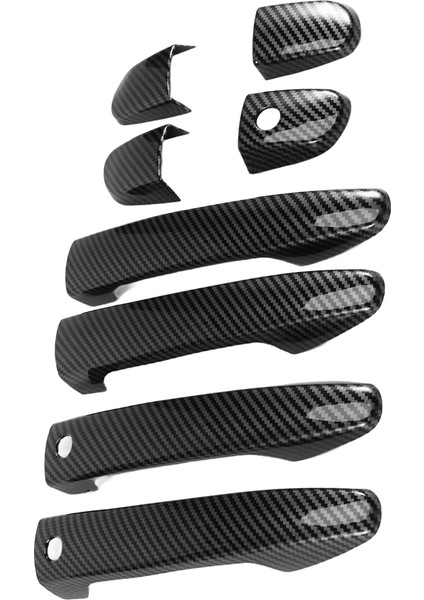 Mazda 2 3 6 Cx-3 Cx-5 Cx-9 (Anahtarsız Deliklerle) Spor Karbon Fiber Tarzı Kapı Kolu Kapak Kaplaması (Yurt Dışından) modelleri