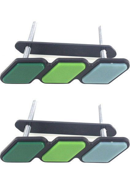 Toyota Tacoma Için 2x 4runner Tri-Renk Canan 3 Izgara Rozeti Emblem Çıkartmaları Çıkarma Otomatik Araba Aksesuarları Araba Stilleri (Yurt Dışından)