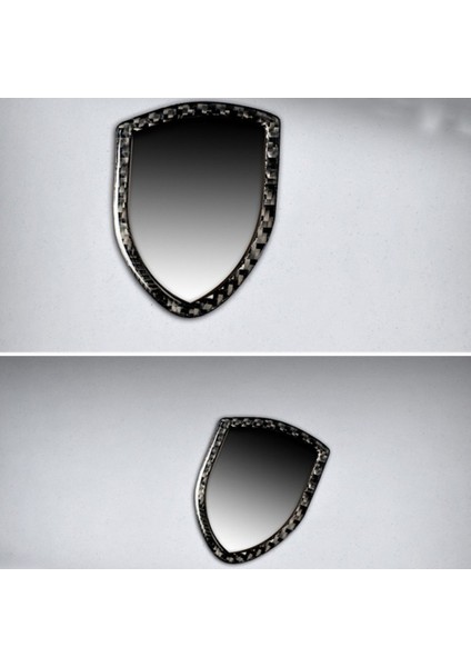 Araba Dış Ön Logo Amblem Trim Kapak Çerçevesi Siyah Karbon Fiber Için Uygun -Porsche Cayenne Macan 2014-2019 (Yurt Dışından) indirimleri