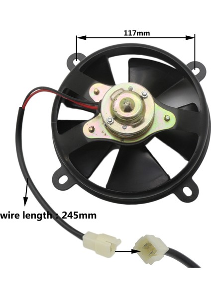 Atv Karting Için 1x 6 Inç Elektrikli Soğutma Fan Radyatörü 150 &amp; 2pcs Soğutucu Sıcaklık Sensörü ve Honda Cr-V Için Anahtar (Yurt Dışından) modelleri