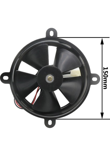 Atv Karting Için 1x 6 Inç Elektrikli Soğutma Fan Radyatörü 150 &amp; 2pcs Soğutucu Sıcaklık Sensörü ve Honda Cr-V Için Anahtar (Yurt Dışından) fırsatları