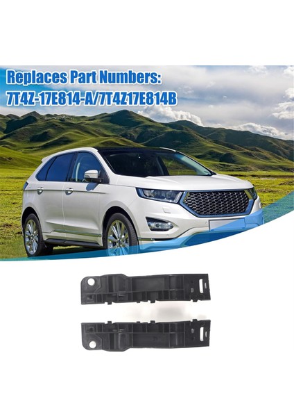 Ford Edge 2007-2010 Aksesuarları Için Araba Tampon Braketi Yan Tutucu 7T4Z17E814B 7T4Z17E814A (Yurt Dışından) fiyatları