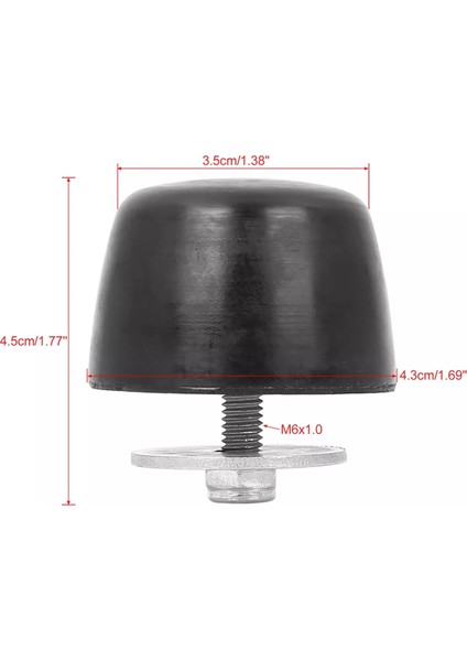 2 Adet Siyah Kauçuk Tampon Yastık Kaputu Jeep Wrangler KJ71051BK (Yurt Dışından) modelleri
