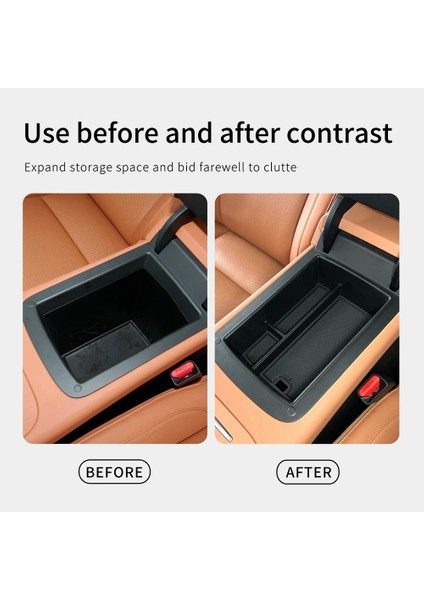 Araç Kol Masası Saklama Kutusu Organizatör Leapmotor C10 2024-2025 Iç Aksesuarlar Merkez Konsol Depolama Tepsi Lhd (Yurt Dışından) modelleri