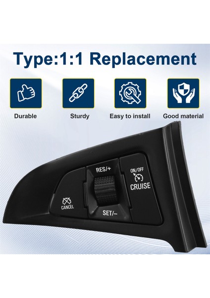 Gmc Chevrolet Lhd Için Araç Direksiyon Simidi Cruise Control Switch 22825473 (Yurt Dışından) fırsatları