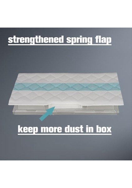 10 Adet Köpekbalığı VM255 QM250 QM251 QM252 QM253 VC205 CV255 UM205 VM190 Pro Vacum Mops Pad Doldurmalarını Değiştirin (Yurt Dışından) modelleri