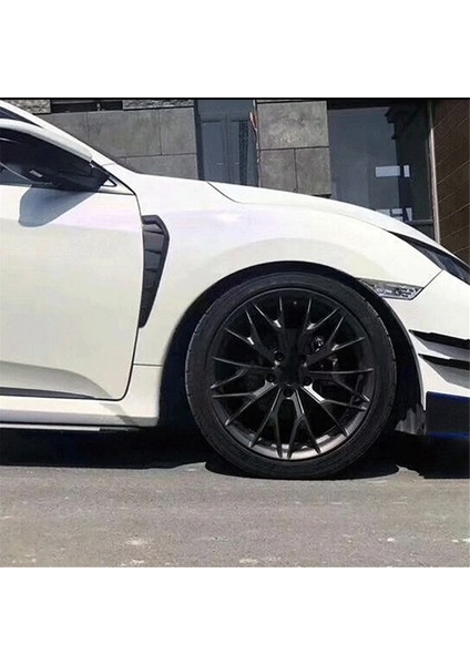 Araba Ön Tampon Dudak Fin Spinitter Spoiler Honda Civic Için Canard Sticker 10. Type-R 2019-2021 (Yurt Dışından) modelleri