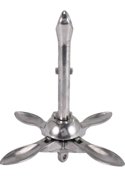 Şişirilebilir Tekne 316 Paslanmaz Çelik Demir Metal Ankraj Tekne Kayak Dinghy Sal Balıkçı Teknesi Kayak 0.7kg (Yurt Dışından)