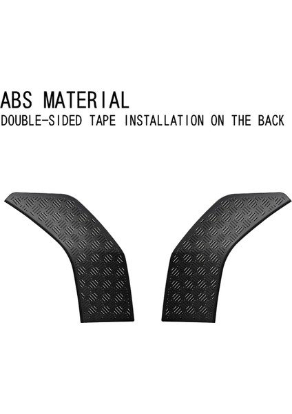 Toyota Prado LC250 2024 Için Araba Çamurluk Arka Tekerlek Takımı Çarkı Kaş Koruyucu Kapak (Yurt Dışından) fiyatları