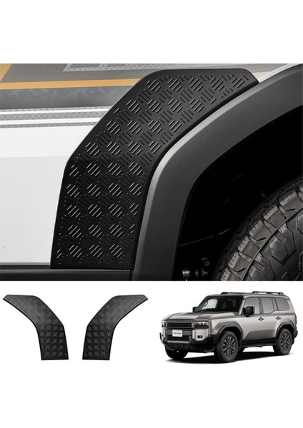 Toyota Prado LC250 2024 Için Araba Çamurluk Arka Tekerlek Takımı Çarkı Kaş Koruyucu Kapak (Yurt Dışından) modelleri