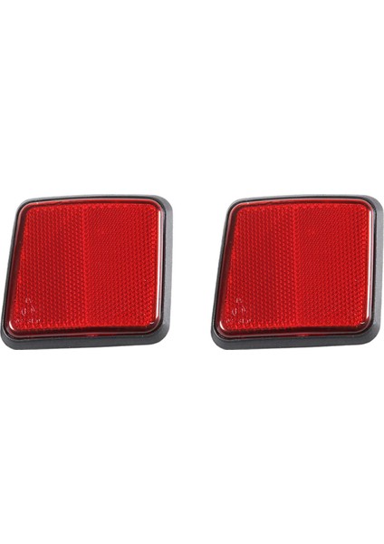 2x Araba Sağ Arka Tampon Reflektörü Ford Escape Için Arka Tampon Işığı Kuga Maverick 2005 2006 2007 5L8Z17808AA (Yurt Dışından)