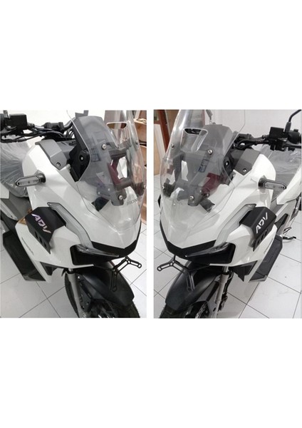 Motosiklet Yan Spoiler Yan Rüzgar Ön Kapısı Koruyucu Kanat Honda Adv 160 2023 2024, Abs Karbon Fiber (Yurt Dışından) indirimleri
