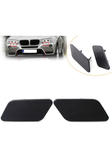 2x Sol Sol Far Yıkayıcı Nozul Kapak Kapağı 51117212953 51117212954 Bmw F25 X3 2010-2014 (Yurt Dışından) fırsatları