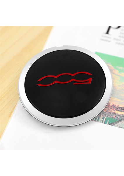 4pcs Fiat Için 133MM Hubcap 500 Tekerlekler Merkez Hub Kapakları Seti 68078419AC 68078421AC Toz Kapağı 51884863 Kırmızı (Yurt Dışından) fırsatları