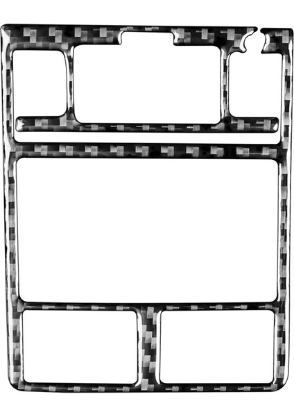 Subaru Için Karbon Fiber Legacy Outback 2010-2014 Far Ayar Paneli Kapak Döşeme Çıkartma Iç Aksesuarları (Yurt Dışından)