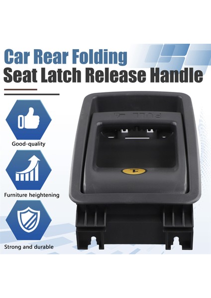 Araba Üçüncü Sıra Katlanır Koltuk Mandal Salınma Tutamak Arka Koltuk Anahtarı 72909-08011 Toyota Sienna 2014-2018 Gri (Yurt Dışından) indirimleri