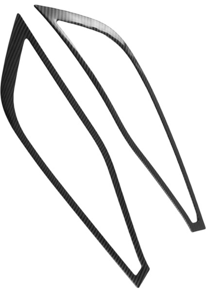 Araba Arka Sis Lambası Kapağı Trim Sisli Çerçeve Çerçevesi Toyota Harrier Için Dekorasyon Çerçevesi 2022-2024 Karbon Fiber (Yurt Dışından) fiyatları