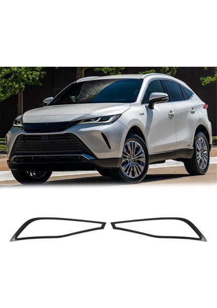 Araba Arka Sis Lambası Kapağı Trim Sisli Çerçeve Çerçevesi Toyota Harrier Için Dekorasyon Çerçevesi 2022-2024 Karbon Fiber (Yurt Dışından) fırsatları