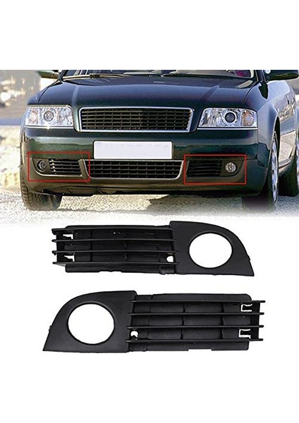 Araba Sisli Lamba Kapağı Tampon Izgara --Uudi A6 C5 2002-2005 (Yurt Dışından) modelleri