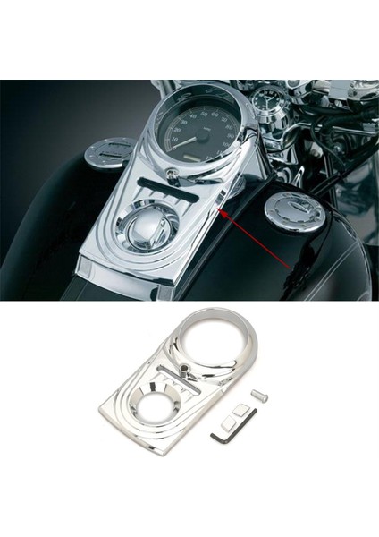 Harley Davidson Dyna Softail Için Deluxe Fat Boy Mirası Springer Motosiklet Gösterge Göster Kılıf Dönemi, A (Yurt Dışından) fiyatları