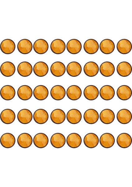 40PCS 2 Inç Yuvarlak Turuncu Reflektör Motosiklet Atv Kir Bisikleti Için Evrensel (Yurt Dışından) modelleri