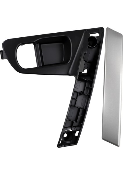 Araba Önü Kapı Kolları Kapak Tabanı Kapı Tabanı ile Nissan Qashqai J10 80945-JE50A 80951-JE20A Için (Yurt Dışından)