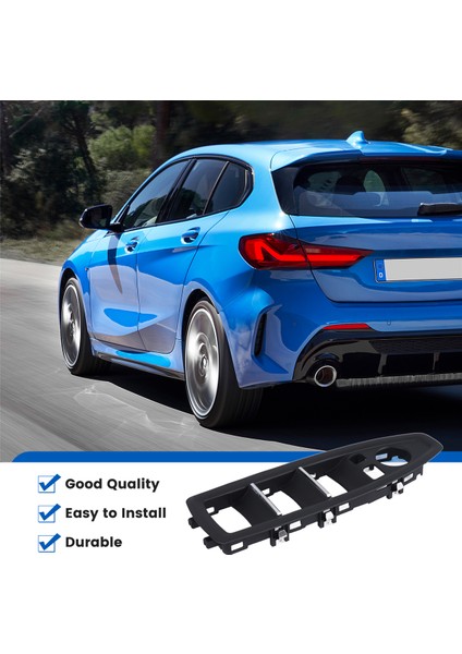 Araba Sürücüsü Yan Pencere Kilit Asansör Anahtarı Panel Kapak 51417326362 51417326364 Bmw 1 2 4 Seri F21 F22 F32 F83 Siyah (Yurt Dışından) indirimleri