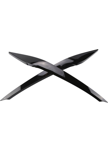 1paır Araç Far Ilgoru Kalıp Kalıp Stater Vw Polo 2019-2022 Lamba Göz Kapakları Dekoratif Şeritler Kapak Kapağı Parlak (Yurt Dışından) fiyatları