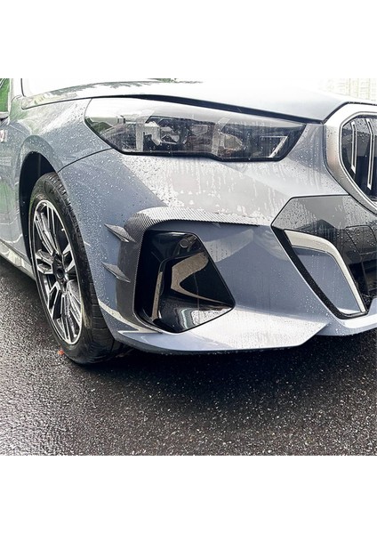 Bmw 5 Serisi I5 G60 G61 2024+ M Spor Sis Fabrikaları Dekoratif Kapak Karbon Fiber Için Araba Ön Tampon Ayırıcı Spoyler (Yurt Dışından) indirimleri