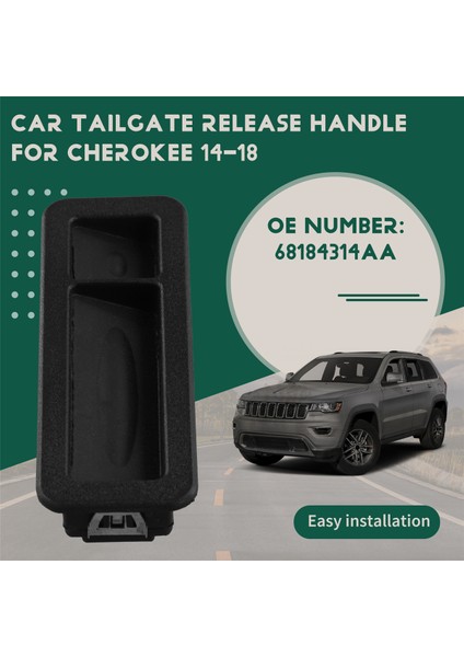 Araba Bagaj Kapağı Serbest Tutucu Arka Bagaj Açıcı Anahtarı Liftgate Anahtarı 68184314AA Jeep Cherokee 2014-2018 (Yurt Dışından) fırsatları
