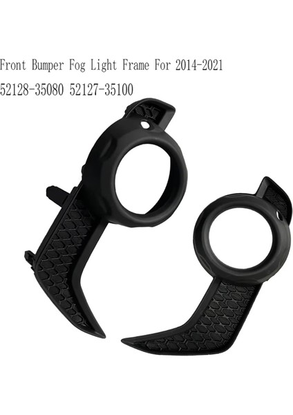 Ön Tampon Sis Lambası Çerçeve Gün Işığı Toyota 4runner Için Sis Geçirmez Lamba Kapağı 2014-2021 52128-35080 52127-35100 (Yurt Dışından) indirimleri